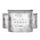 Sealed bag food grade aluminum foil fresh-keeping bag ziplock bag thickened frozen meat special kitchen refrigerator storage aluminum foil bag silver recommended thickened large 20 + medium 20 + small 20, a total of 60 pieces