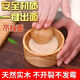 Yong Huan's new wooden round dumpling maker, household dumpling wrapper artifact, water-wrapped non-stick dumpling wrapper kitchen tool, dumpling wrapper press artifact, 1 pack, ball base, selected solid wood