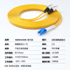 
Nokoxin telecommunications-grade fiber optic jumper single-mode dual-core LC-LC Gigabit 10 Gigabit armored tail fiber cable anti-rat and tensile resistance to bending customizable Single-mode dual-core LC-FC 1 meter