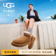 UGG autumn new women's comfortable and fashionable flat solid color round toe warm casual snow boots short boots 1174496 CHE | Maroon 39 The shoe is too small, it is recommended to take a larger size