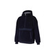 Puma (PUMA) Sherpa Warm Half Cardigan Hooded Jacket for Men and Women Navy Blue Comfortable Fashion Versatile Trend Navy Blue L