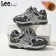 Lee children's shoes new winter plus velvet children's sports shoes student Velcro running shoes warm cotton shoes for boys and girls dark gray blue 26 recommended foot length 157mm