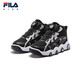 FILA Children's 2025 Winter New Versatile Middle and Large Children's Warm Cotton Shoes Leopard Claw Cotton Shoes