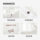 Mami Maka (MOMOCO) children's clothing girls' shirts 2026 spring style medium and large children's fashionable and versatile sweet shirts white 140