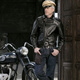 CHEVALPES international first-line brand classic replica Marlon Brando inclined pull Schott tea core horsehide 613 motorcycle jacket leather cowhide M