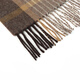 YOUNGOR Striped Cashmere Blended Scarf Same Style Flagship Store in the Mall Beige One Size