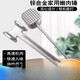Woxuan Xinjiang kitchen merchant uses a meat tenderizer hammer to pound the meat. Zinc alloy solid double-sided steak hammer to loosen the meat. 19.5cm long. Zinc alloy solid double-sided meat tenderizer hammer.