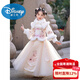 Disney Children's New Year's Wear Winter Suit Skirt Warm and Thickened New Tang Suit Ancient Style New Year's Clothing Girls Hanfu Winter Clothes Pink 208 Styles + Cloak 110 Reference only 26-32Jin Jin equals 0.5 kg