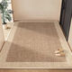 Pupan Cream Style Entry Door Floor Mat Belgian Velvet Living Room Bedroom Carpet Entrance Doorway Mat Resistant to Dirty Simple Sisal 160 230cm Newly Upgraded Anti-fouling Belgian Velvet