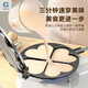 Tuojin household waffle mold non-stick pastry baking pan diy baking tool set four mold four mold waffle free disposable gloves 100 pieces +2