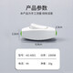 Ogg small bedside switch halfway wiring hand pinch light fan household boat type push button white switch 1 pack