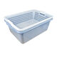 Others double-layer drain basket vegetable sink thickened durable rectangular hotel kitchen commercial large vegetable basket plastic frame white length 52 points 5 width 39 height 16 points 5 + handle net