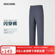 斯凯奇（Skechers）新年礼物闪穿裤男长裤冬季时尚速干直筒九分裤休闲裤P225M239