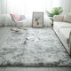 Carpet bedroom living room 2025 new style bedside blanket high-end no-wash wipeable carpet floor mat room coffee table thickened tie-dye water gray 100cm*200cm bedside