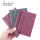 Sac de carte zordani pour femmes mini mode ultra-mince multi-cartes à carte de vache de vache de vache sac de carte sac pour cartes de carte de carte de carte de carte de carte de carte 1020 gris orchidée