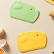 Yusenyi scraper scraper kitchen household plastic baking kneading mat pasta tool scraper panel artifact tool dull yellow practical