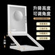 Diment Intelligent LED Light Makeup Mirror with Light Foldable Living Room and Bedroom Makeup Mirror Upgradeable Portable Storage Makeup Mirror White 1200 mAh Makeup Mirror / With 10x Magnifying Glass