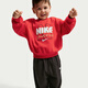 Nike Year of the Horse limited release series New Year's baby sweatshirt and trousers suit spring NIKE IU5275 010 black 100cm 3T