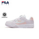 Fila Children's Shoes Children's Casual Shoes Autumn New Style BOA Rhythmic Sneakers for Middle and Big Boys and Boys Fila White/Clam Pearl Powder-PSS 38 Inner Length 24.0cm Inner Length 24.0cm