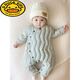 G.duck Winter Down Jumpsuit Newborn Warm Jacket for Male and Female Baby White Duck Down and Velvet Outing Clothing Baby Romper Suit Black Slanted Feather Jumpsuit 90cm