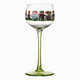 Christmas Cartoon Red Wine Glass Alsace European Christmas Goblet Gift Wine Glass Champagne Glass Holiday Alsace Miniature Cup 2 pieces