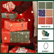 Light Dora Christmas wrapping paper Christmas gift decoration gift paper birthday gift gift box special wrapping paper 6 sheets + ribbon