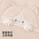 YEEHOO shopping mall same style baby bath towel baby type A pure cotton double layer gauze bath towel newborn baby swaddling towel cat scratching fish swaddling towel 90cm 90cm