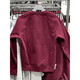 Adidas Clover Sweatshirt Men's and Women's 2026 Spring New Sportswear Knitted Top Breathable Casual Pullover II5793 Burgundy XS