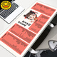 G.duck Nezha Mouse Pad Extra Large Shortcut Key Ao Bing Men's and Women's Office Computer Desk Pad Customized Home Writing Keyboard Pad 13892 So What 600x300mm 4mm