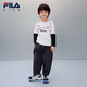 FILA Children's Clothing Long T Category 2026 Spring Boys Long Sleeve T-Shirt