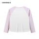 Converse Girls' Raglan Sleeve Long T2026 Spring New Moisture-Absorbent Breathable Children's Soft and Comfortable Top