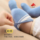 Niduoxiong baby stockings autumn and winter cotton socks infant and toddler stockings thickened terry socks newborn over-the-knee socks W3188 terry socks 3 pairs 0-6 months (suitable for feet 6-8cm long)