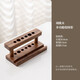 Pupan Walnut Tea Ceremony Six Gentlemen Storage Shelf Solid Wood Pen Holder Pen Holder Tea Ceremony Accessories Set Complete Collection of Tea Making Tools Walnut Wood-Multifunctional Tea Ceremony Rack