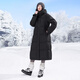 Flying in the Snow Goose Down New Casual Versatile Classic H Version Long Down Jacket