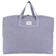 Quilt bag storage bag canvas large capacity moving portable baby kindergarten quilt clothes light gray portable 695030cm