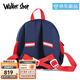 Walker Shop Kindergarten School Bag Children's Backpack Boys Girls Baby Small Backpack Cute Excavator Backpack Waterproof Bag Light Blue Small Size
