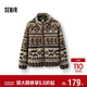 Semir jacket women's winter imitation lamb wool polar fleece stand collar loose pattern 2025 retro jacket 109725108011