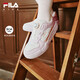Fila Children's Shoes Children's Casual Shoes Autumn New Style BOA Rhythmic Sneakers for Middle and Big Boys and Boys Fila White/Clam Pearl Powder-PSS 38 Inner Length 24.0cm Inner Length 24.0cm