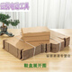 Muran Noel kraft paper shoe box carton folding clamshell express carton spot men's and women's sports shoes box 10 29x20 points 5x10 points 5cm