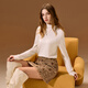 Sancai 2026 spring new turtleneck sweater pullover long-sleeved bottoming shirt for women