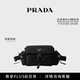 PRADA/Prada Star Style Women's Prada Explore Medium Re-Nylon Shoulder Bag Black