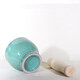 Tuojin imported quality ceramic garlic mortar from Germany, mashing medicine grinder, garlic jar, chili garlic jar, kitchen household, old-fashioned 3-6 person large garlic mortar + poplar wood hammer