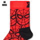 Happy Socks 25th Autumn and Winter New Product Mid-calf Socks Children's Socks Autumn and Winter Breathable Socks for Boys and Girls Red Spider-Man 7-9Y