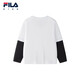 FILA Children's Clothing Long T Category 2026 Spring Boys Long Sleeve T-Shirt