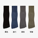 Zanami plus size five-finger socks men's pure cotton mid-calf split-toe socks autumn and winter sports white cotton stockings sports deodorant black-dark blue-dark gray-military green M plus size 40-49 tube height about 15C