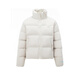 GROUND ZERO Autumn and Winter Couple Model 90 White Duck Down Stand Collar Thickened Warm Down Jacket Apricot L