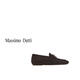 Massimo Dutti Spring New Product 2026 Women's Shoes Retro Brown Leather Loafers Boat Shoes 11520750 Brown 37 (240/85)