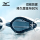 Mizuno (MIZUNO) swimming goggles for men, waterproof and anti-fog, adult swimming glasses for women, professional high-definition swimming equipment C040 white
