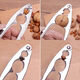 Hazelnut clipper artifact pecan clipper household pine nut hazelnut sheller small clip walnut artifact sheller not B type with walnut needle * 2 + funnel walnut clipper