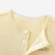 YEEHOO baby home clothes summer short-sleeved one-piece pajamas for newborn boys and girls antibacterial robes 2 pieces